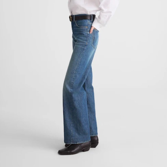 Madewell blue medium wash high waist perfect vintage wide leg jean - Picture 9 of 11